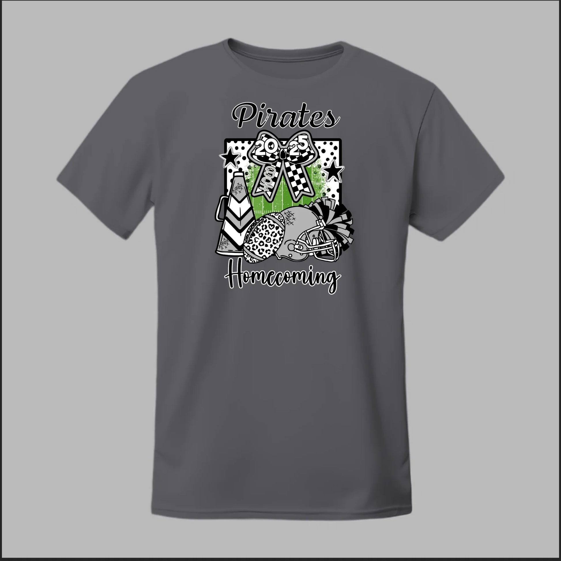 Front Heather Dark Grey