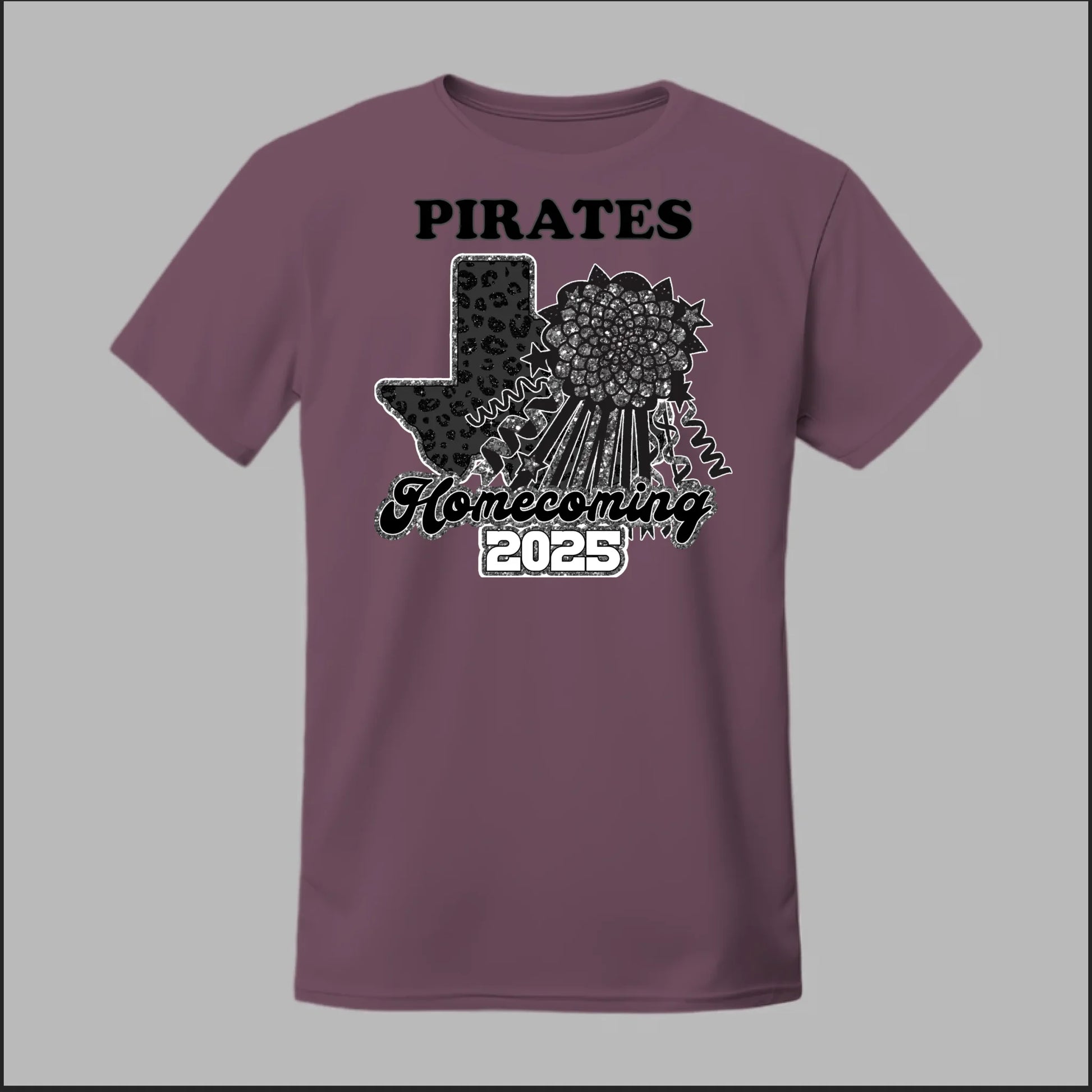 Front Heather Maroon