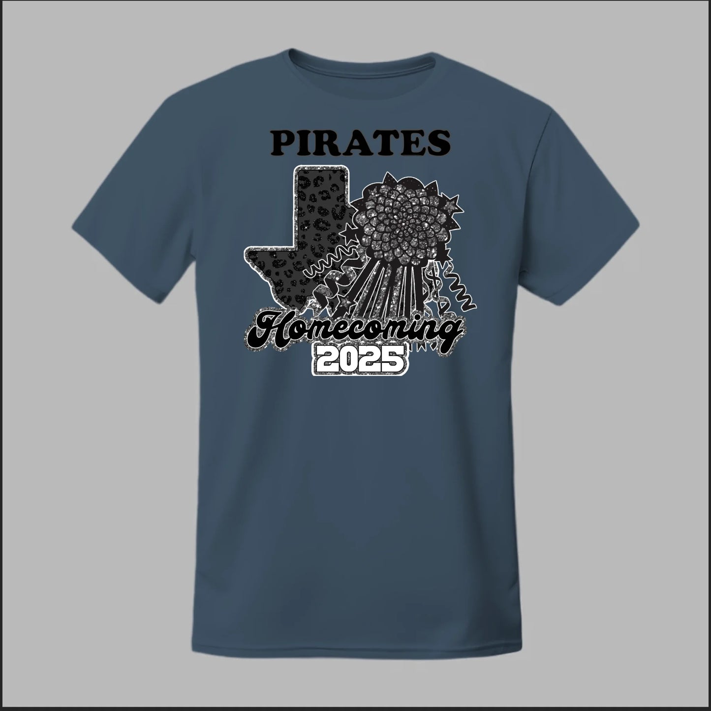 Front Heather Navy