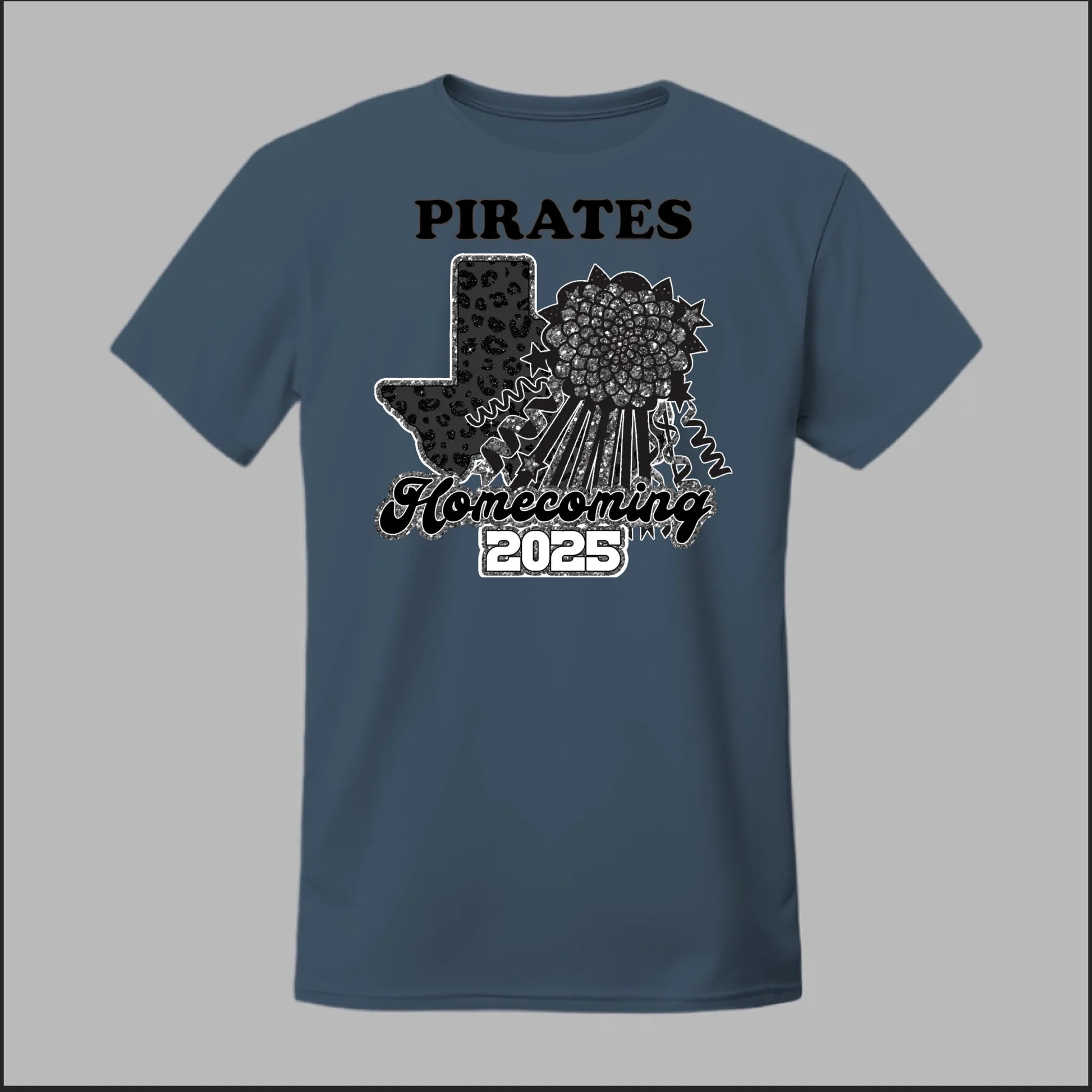 Front Heather Navy