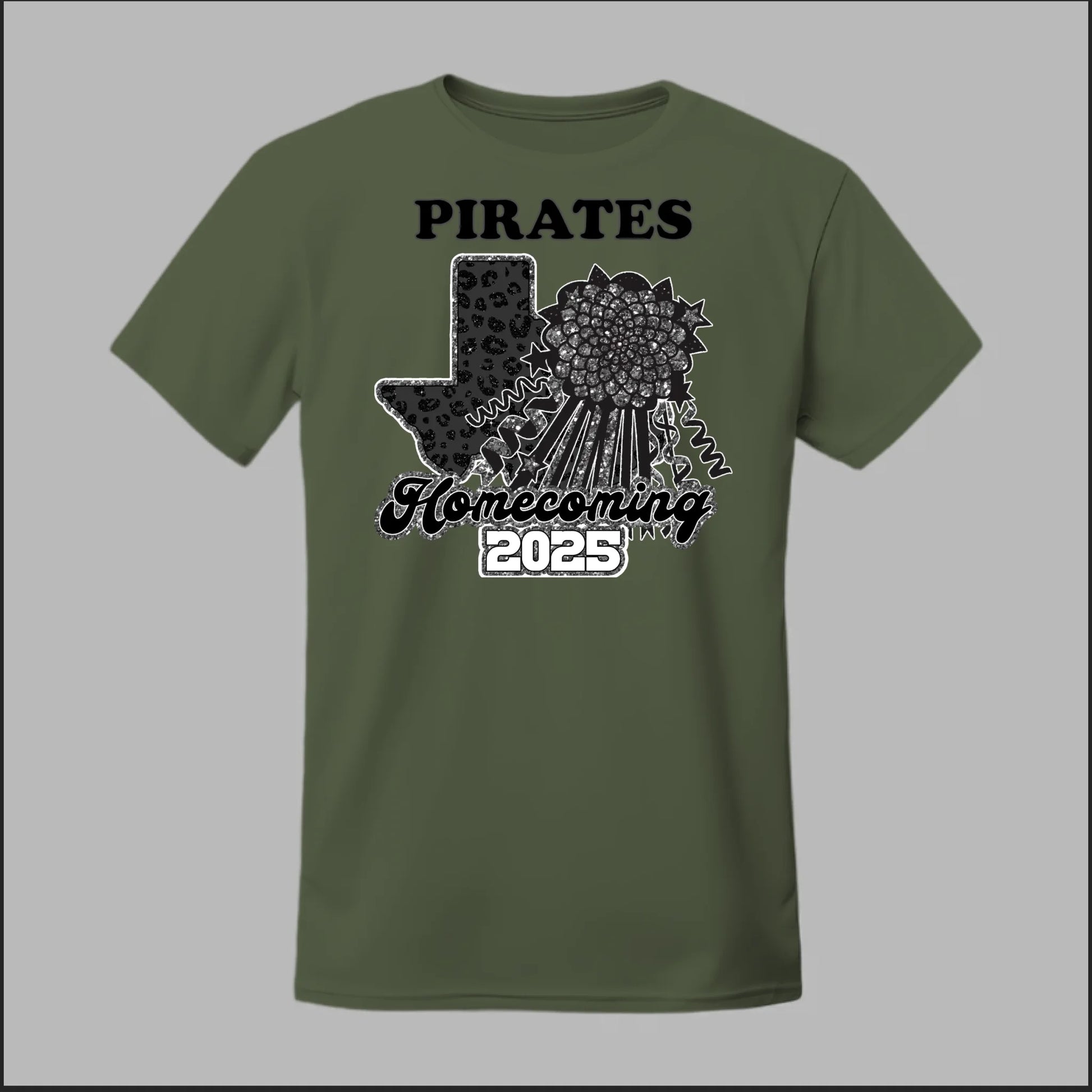 Front Military Green