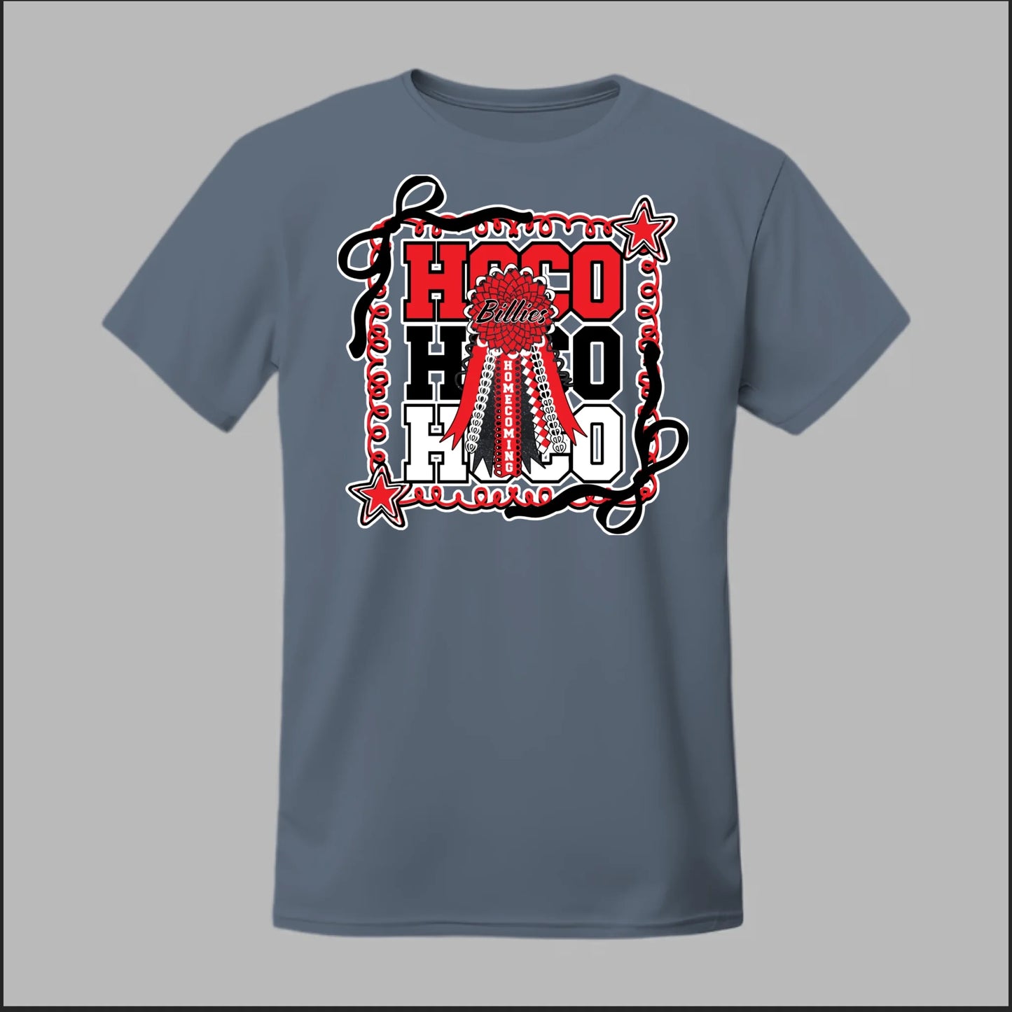 Front Heather Indigo