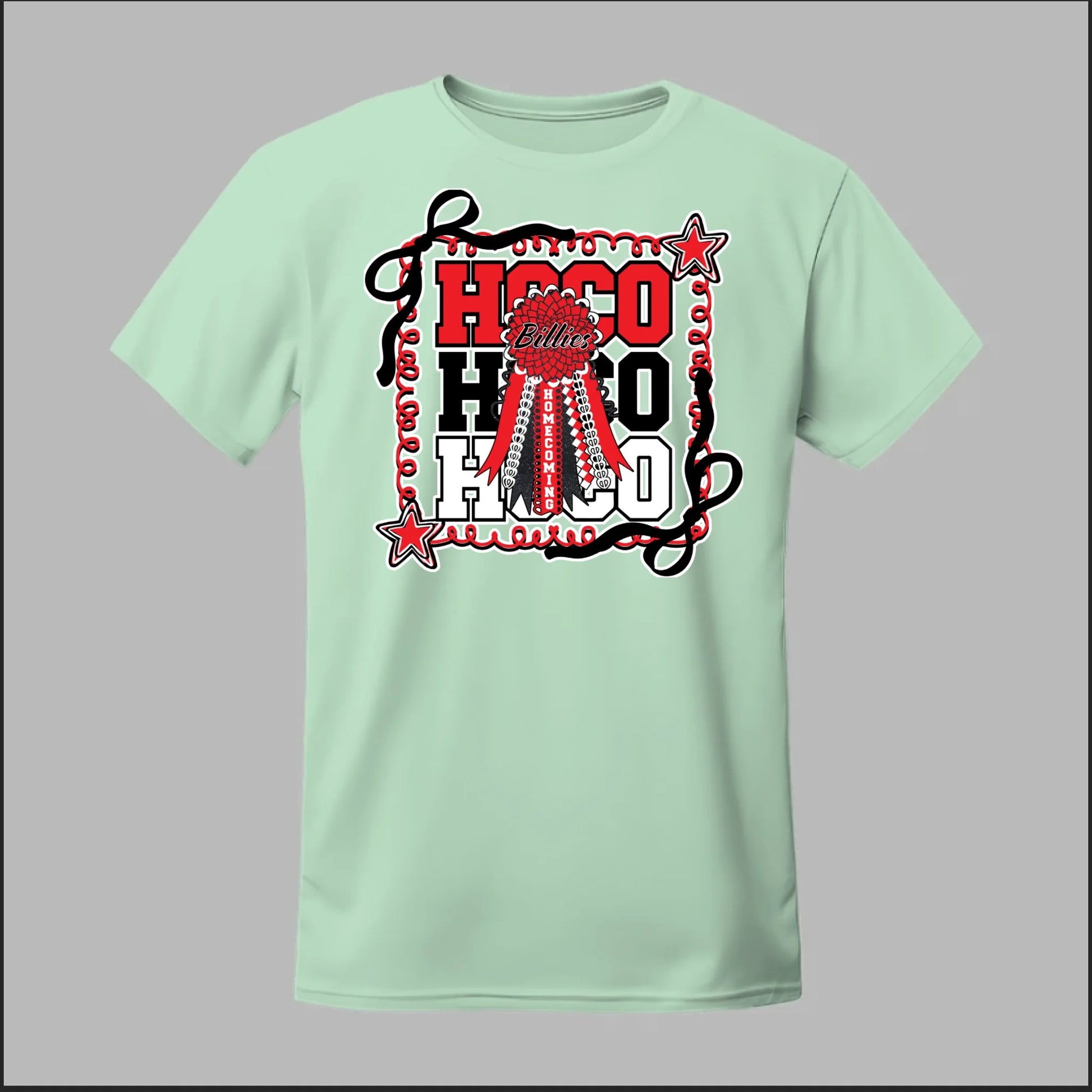 Front Mint Green