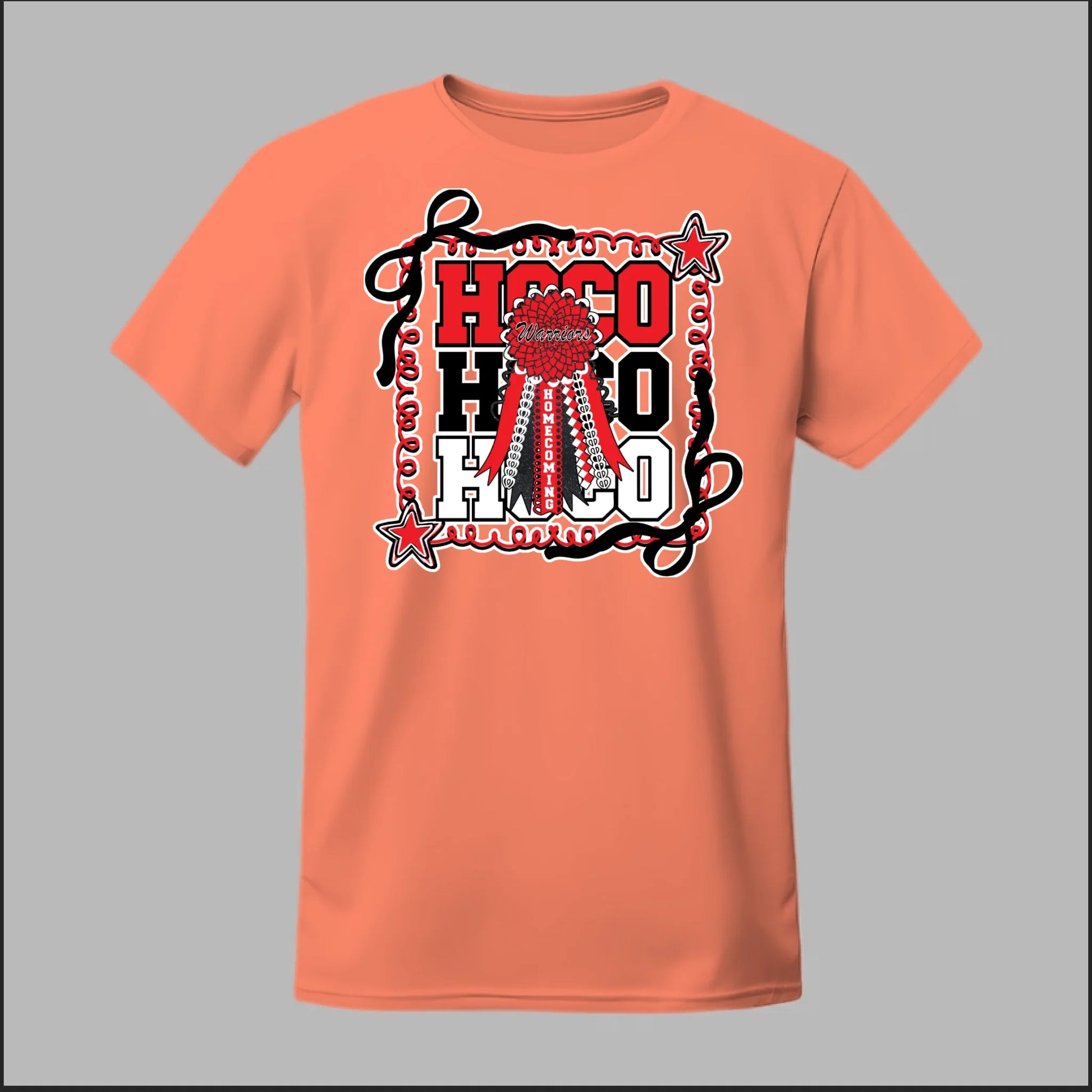 Front Heather Orange