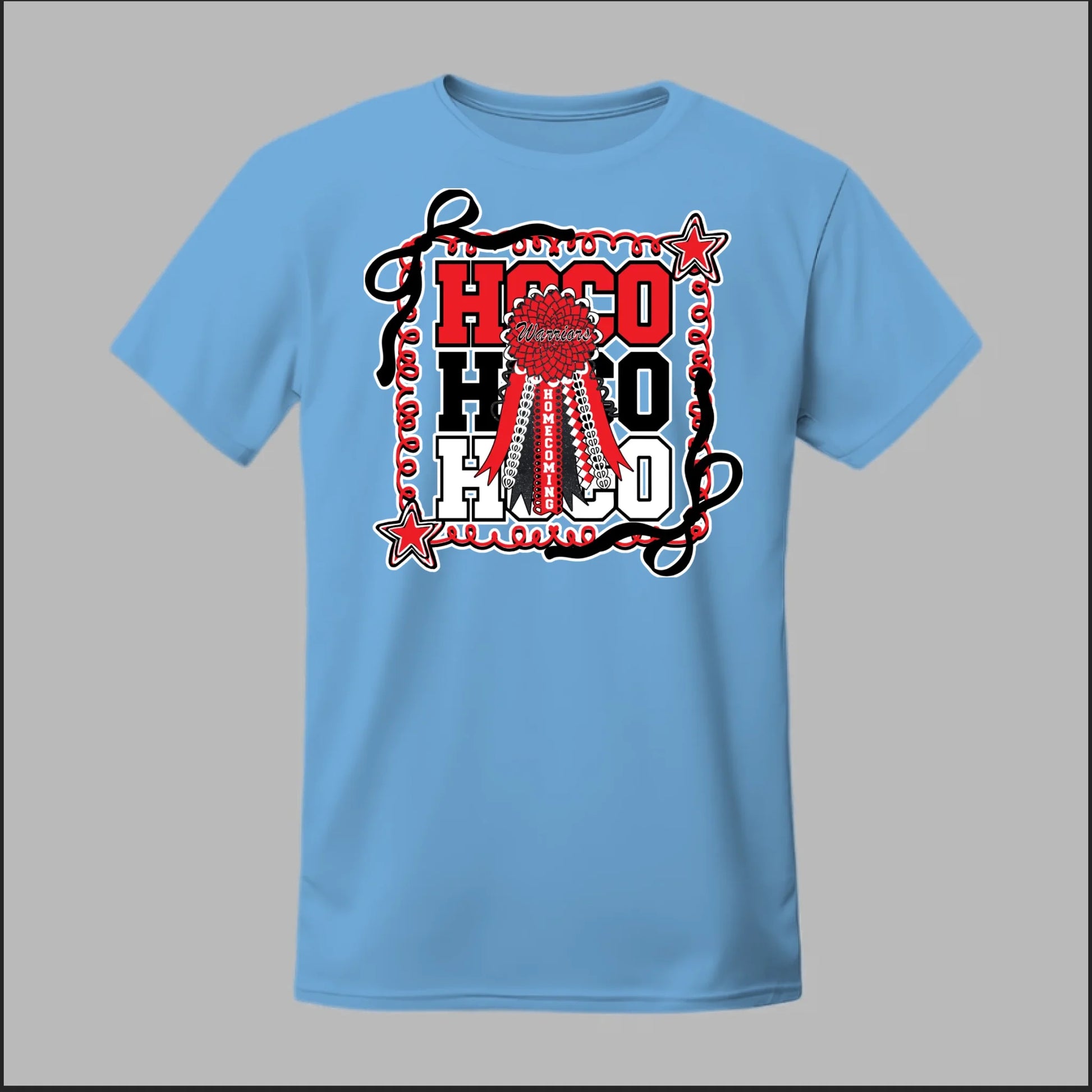 Front Carolina Blue