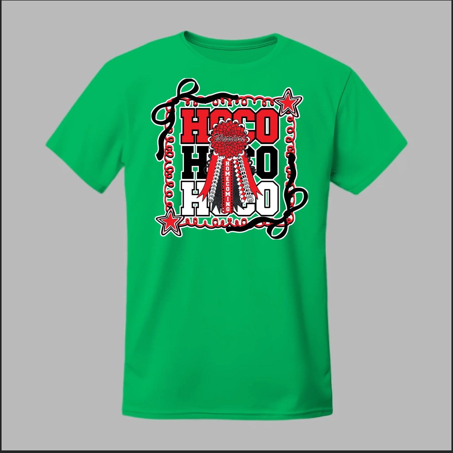 Front Irish Green