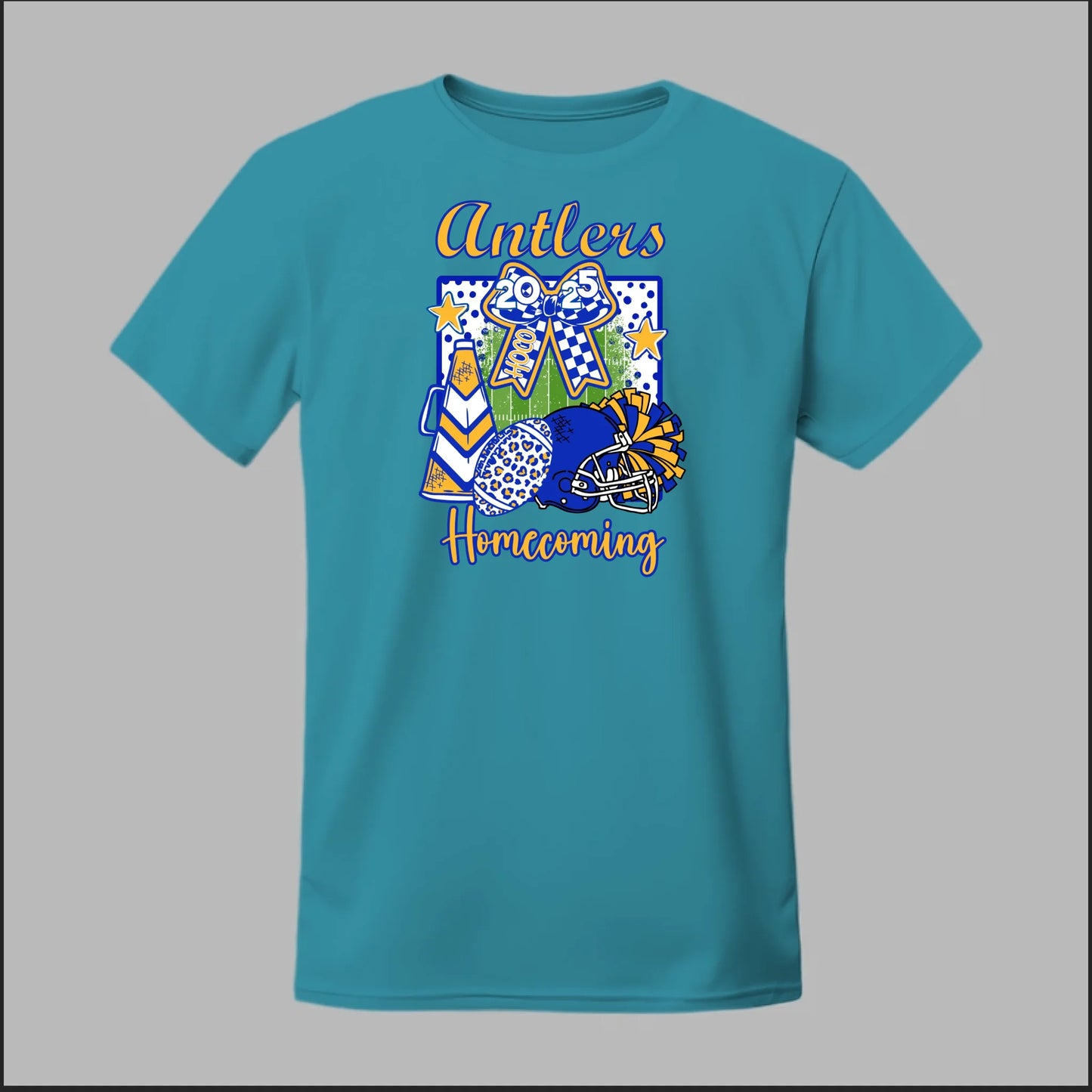 Front Heather Galapagos Blue