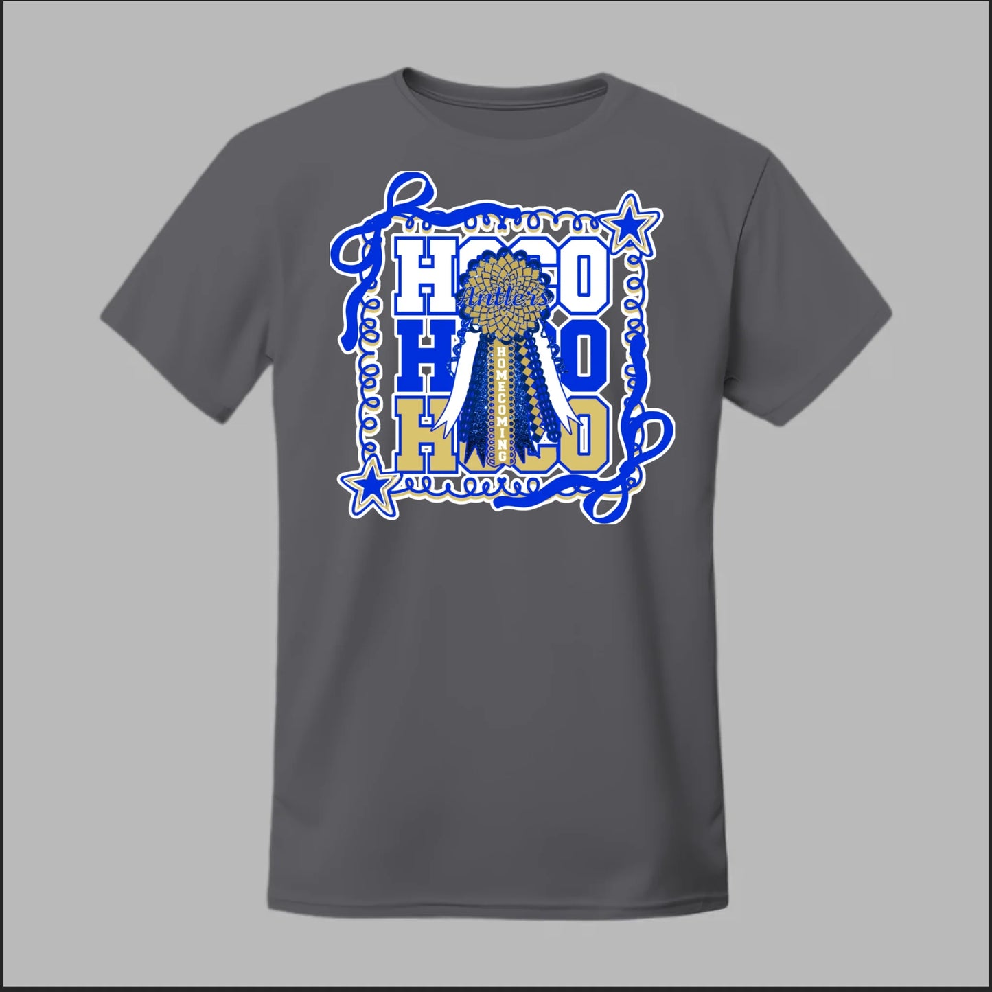 Front Heather Dark Grey