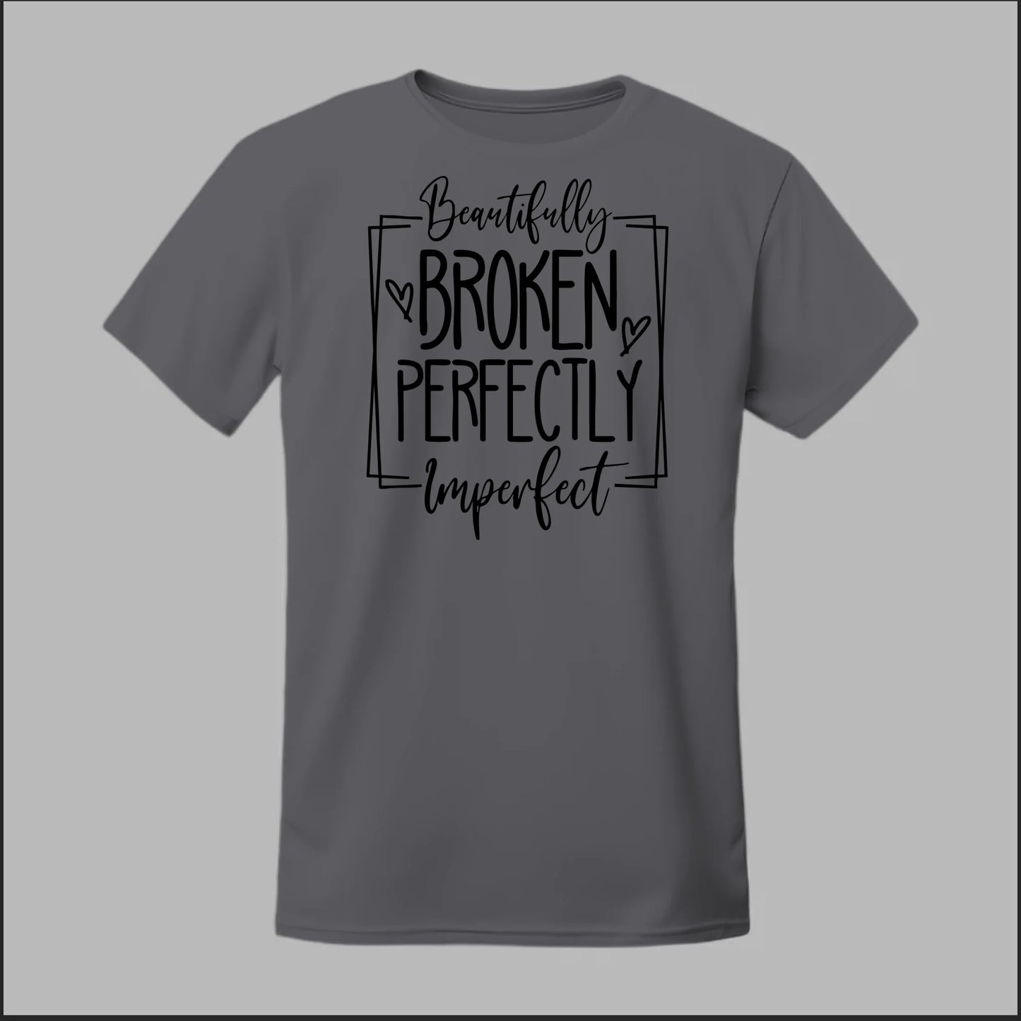 Front Heather Dark Grey