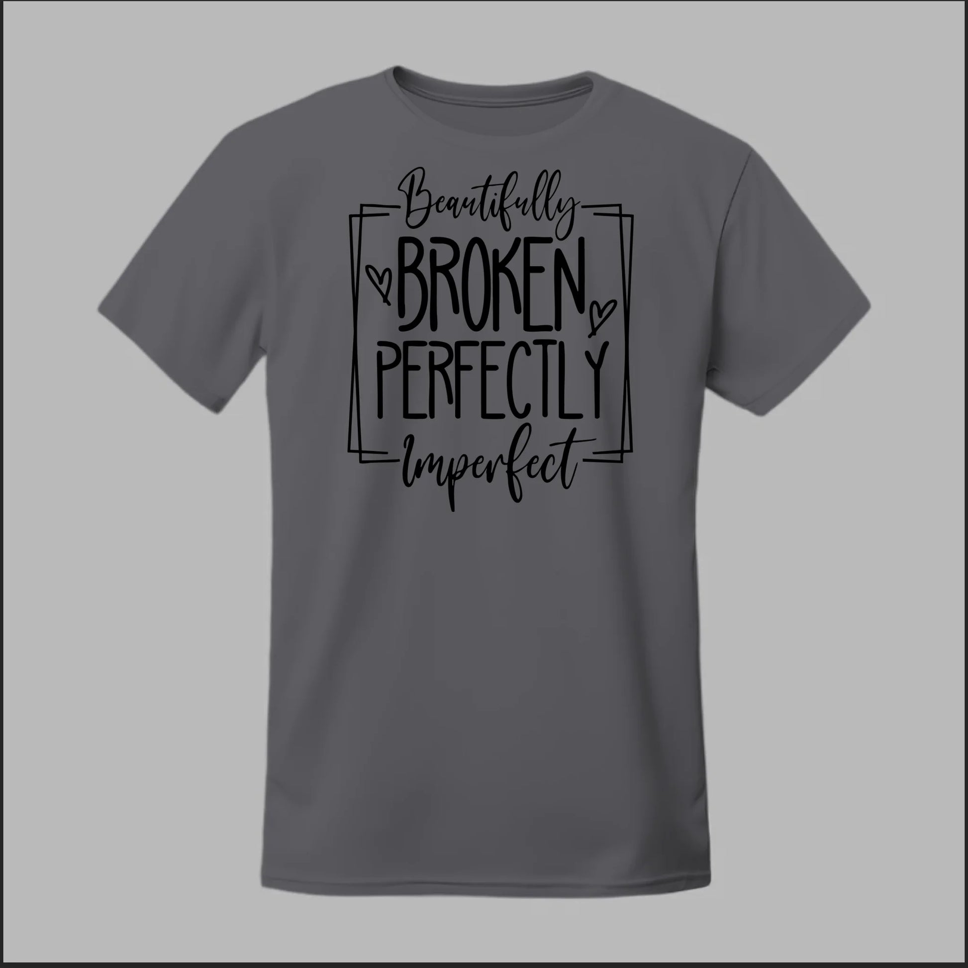 Front Heather Dark Grey