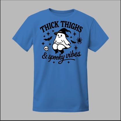 "Thick Thighs & Spooky Vibes" Tee