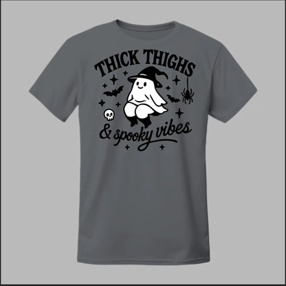 "Thick Thighs & Spooky Vibes" Tee