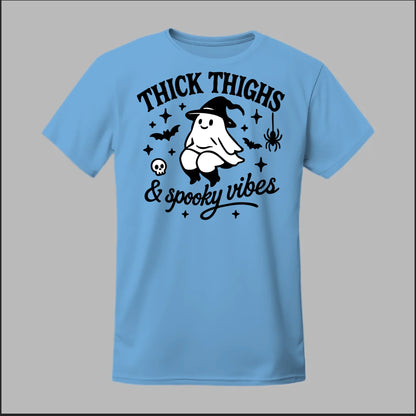 "Thick Thighs & Spooky Vibes" Tee