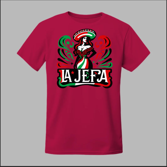 Festive "La Jefa" Tee