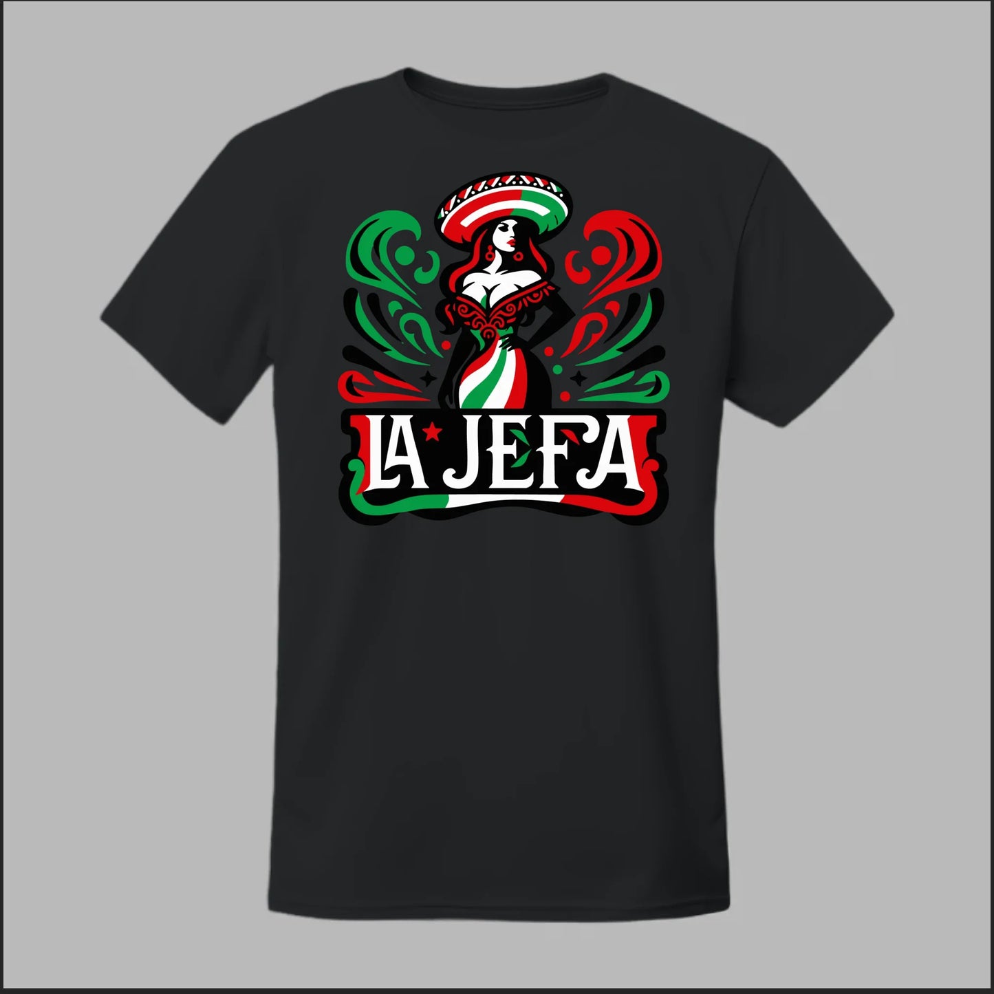 Festive "La Jefa" Tee