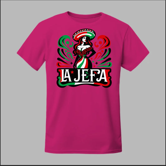 Festive "La Jefa" Tee