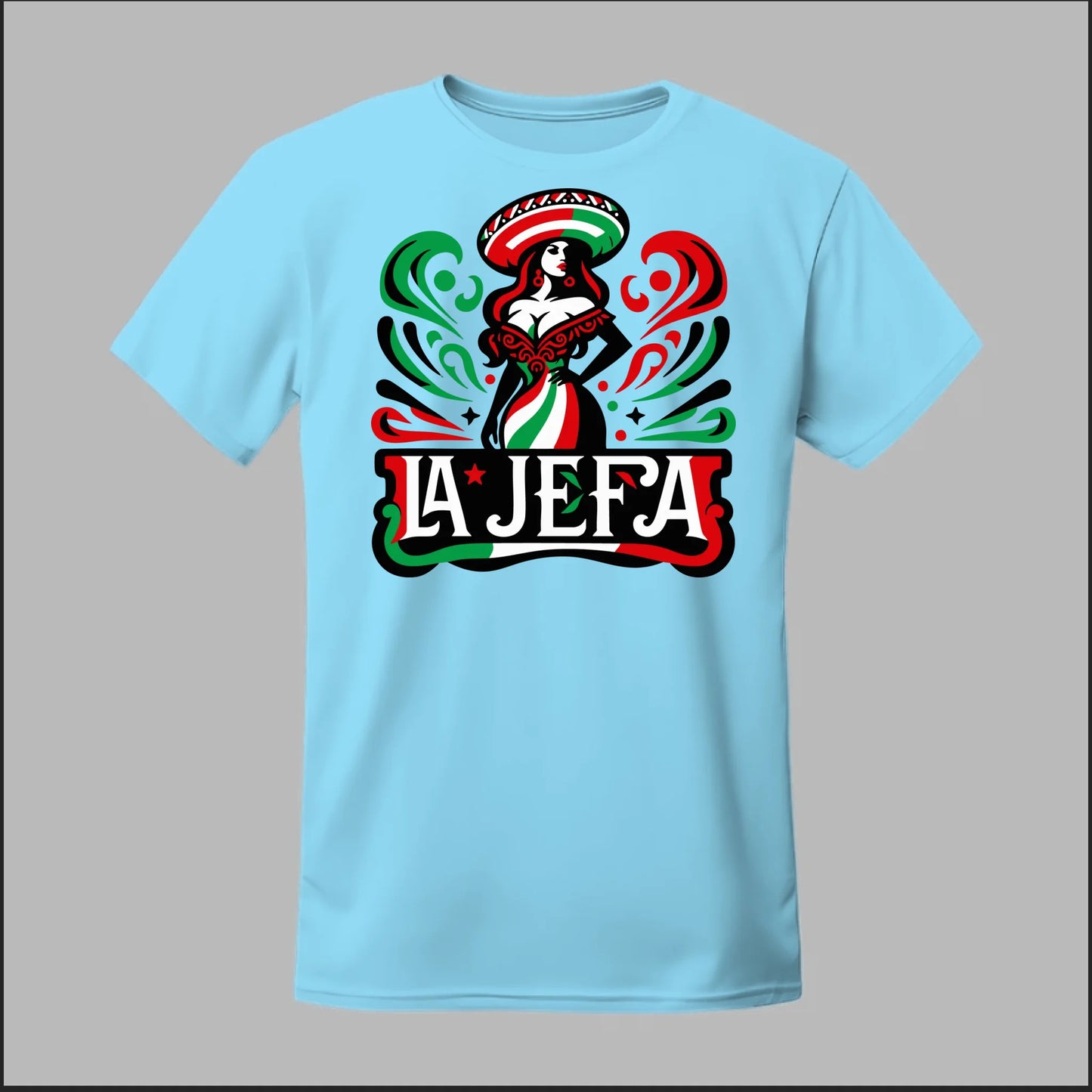 Festive "La Jefa" Tee