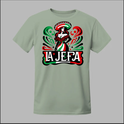 Festive "La Jefa" Tee