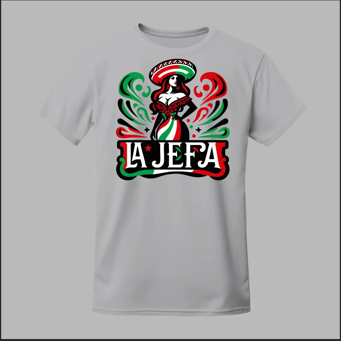 Festive "La Jefa" Tee