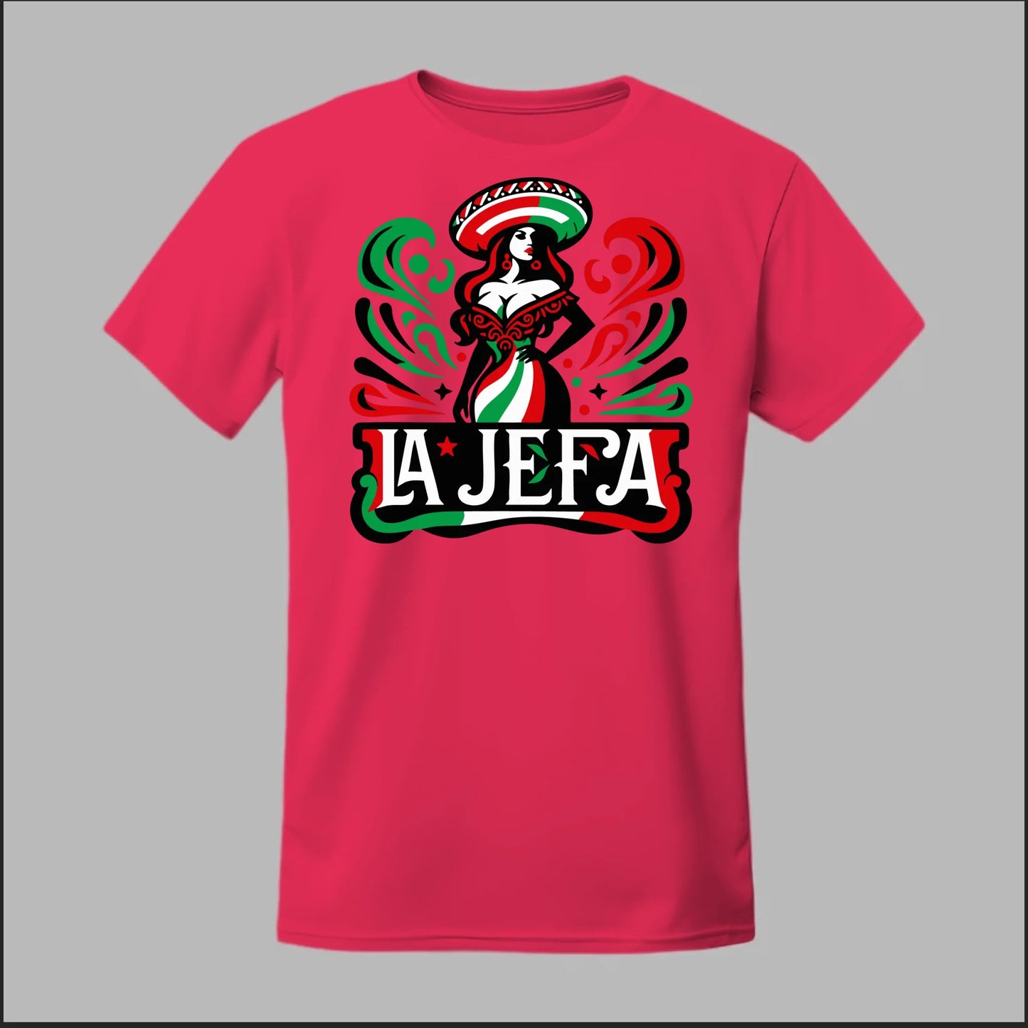 Festive "La Jefa" Tee