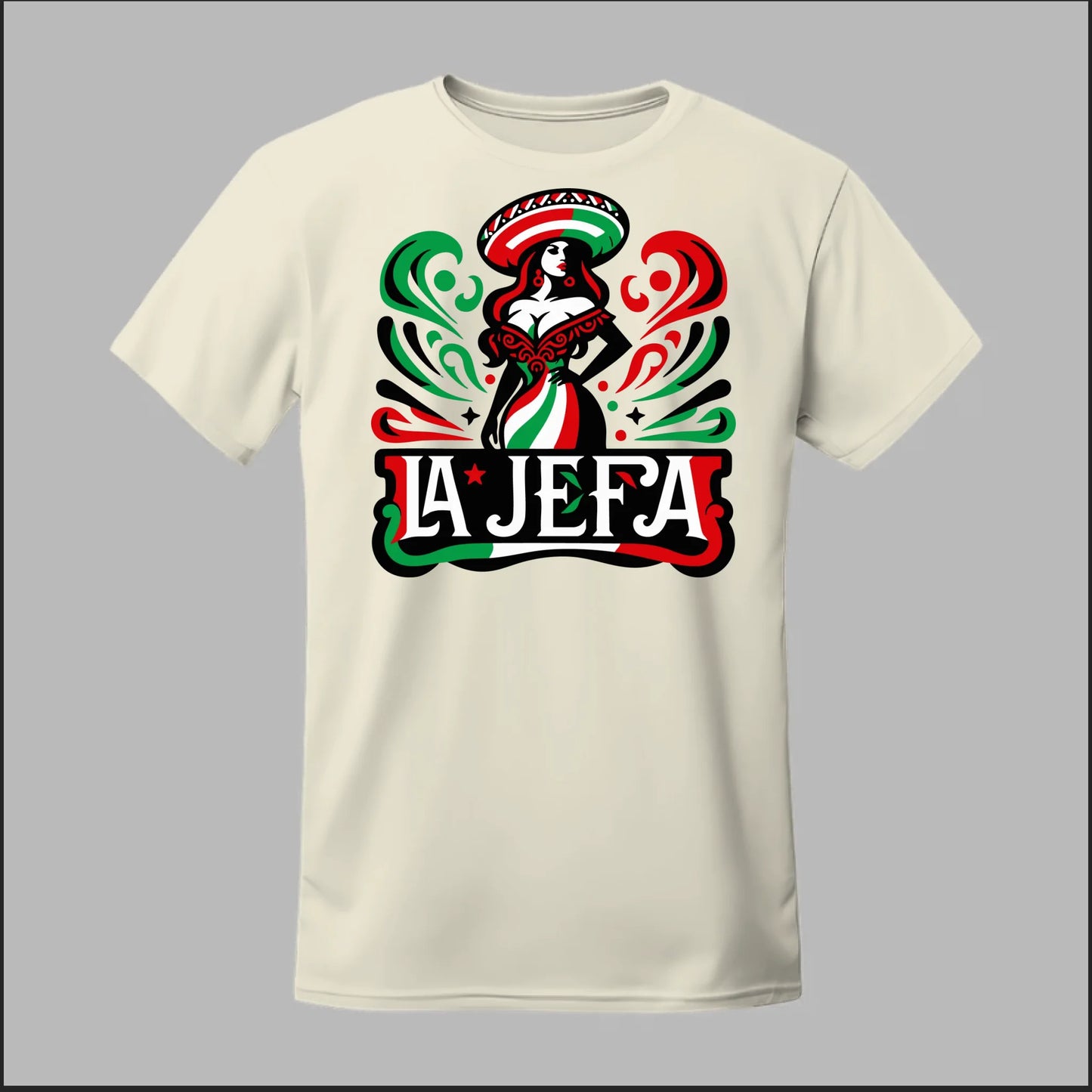 Festive "La Jefa" Tee