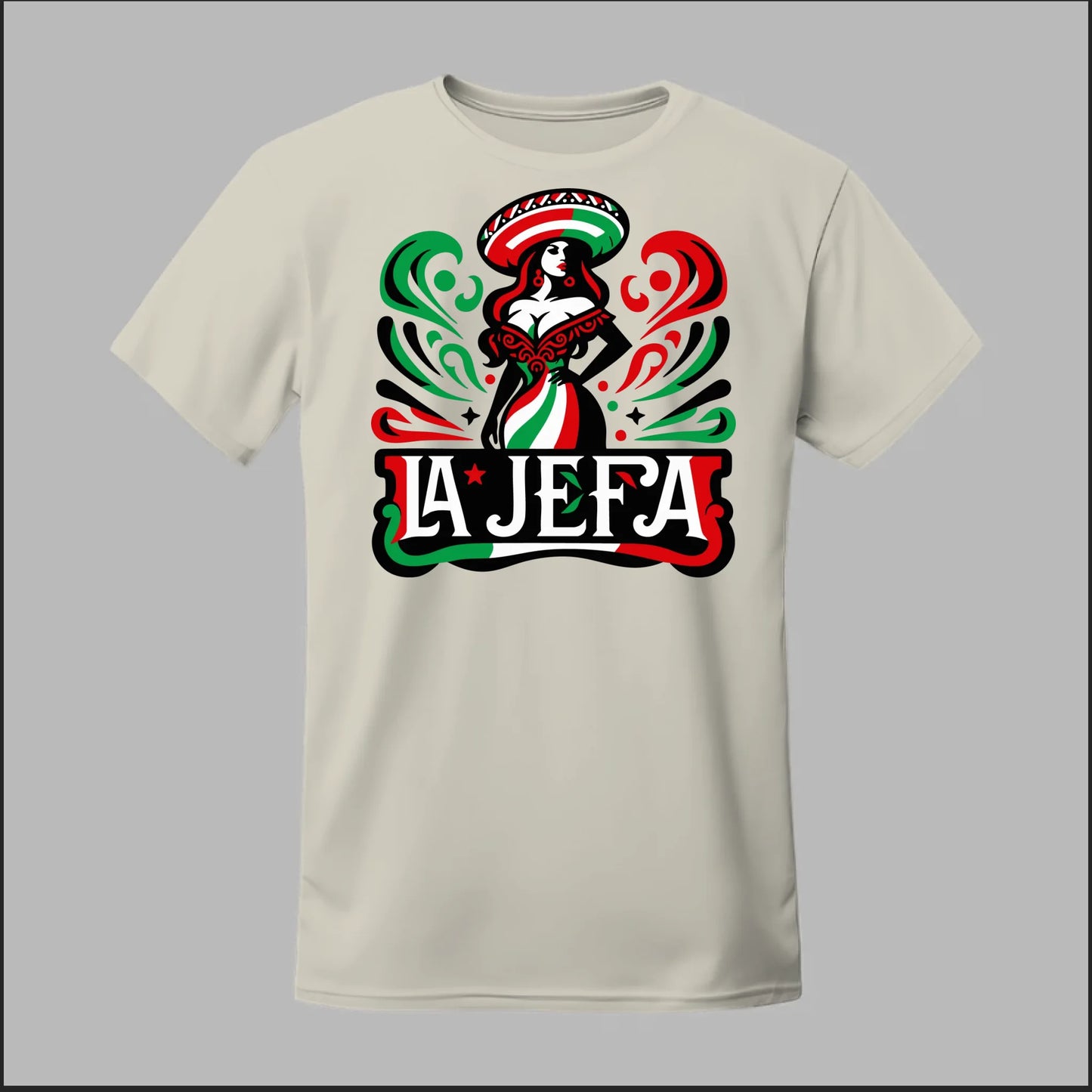 Festive "La Jefa" Tee