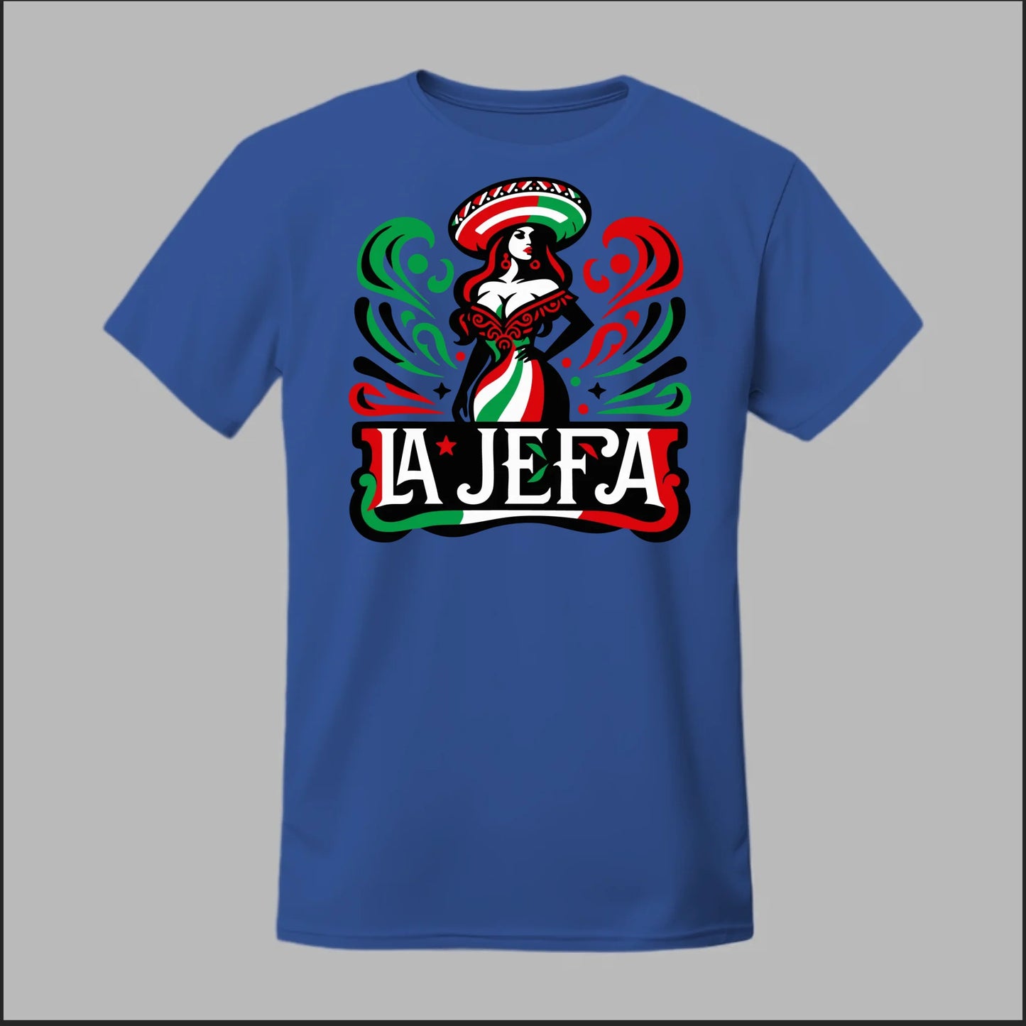 Festive "La Jefa" Tee