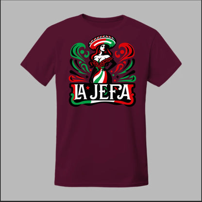 Festive "La Jefa" Tee
