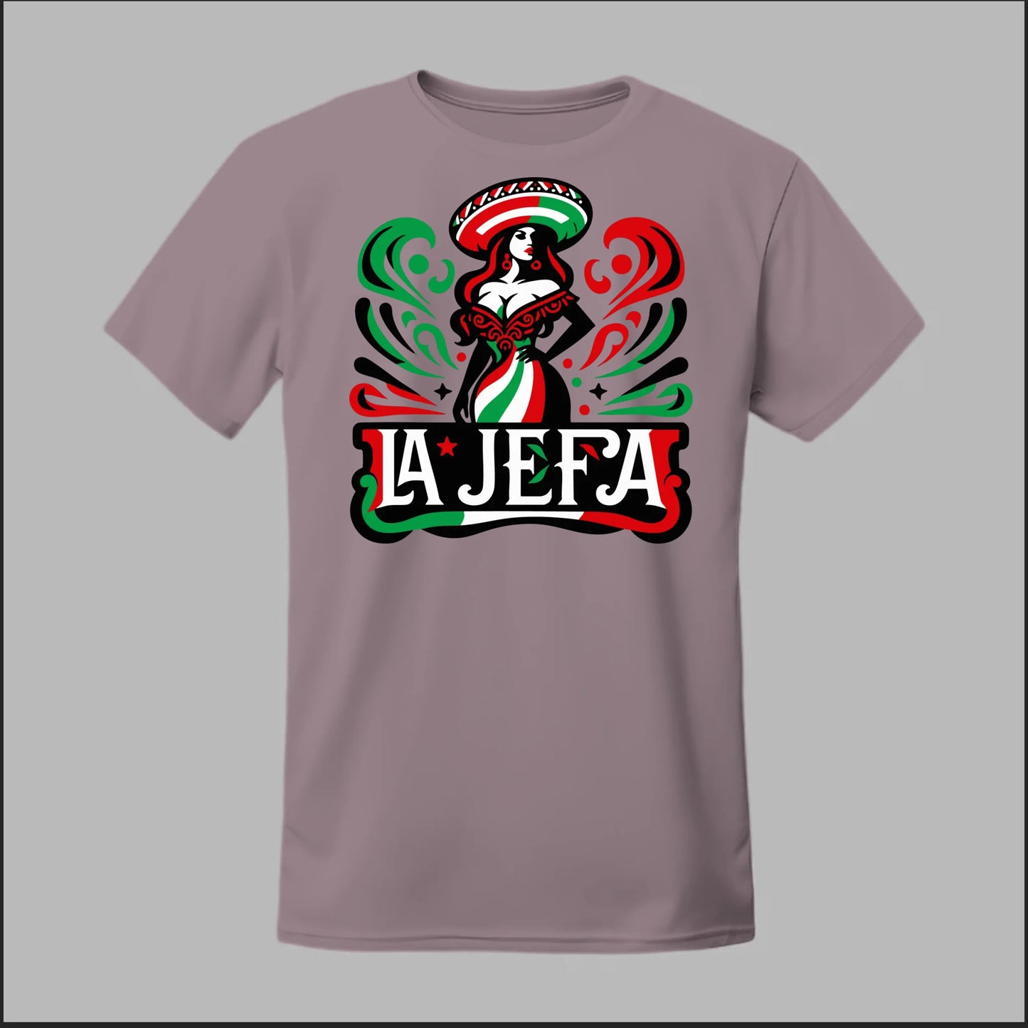 Festive "La Jefa" Tee