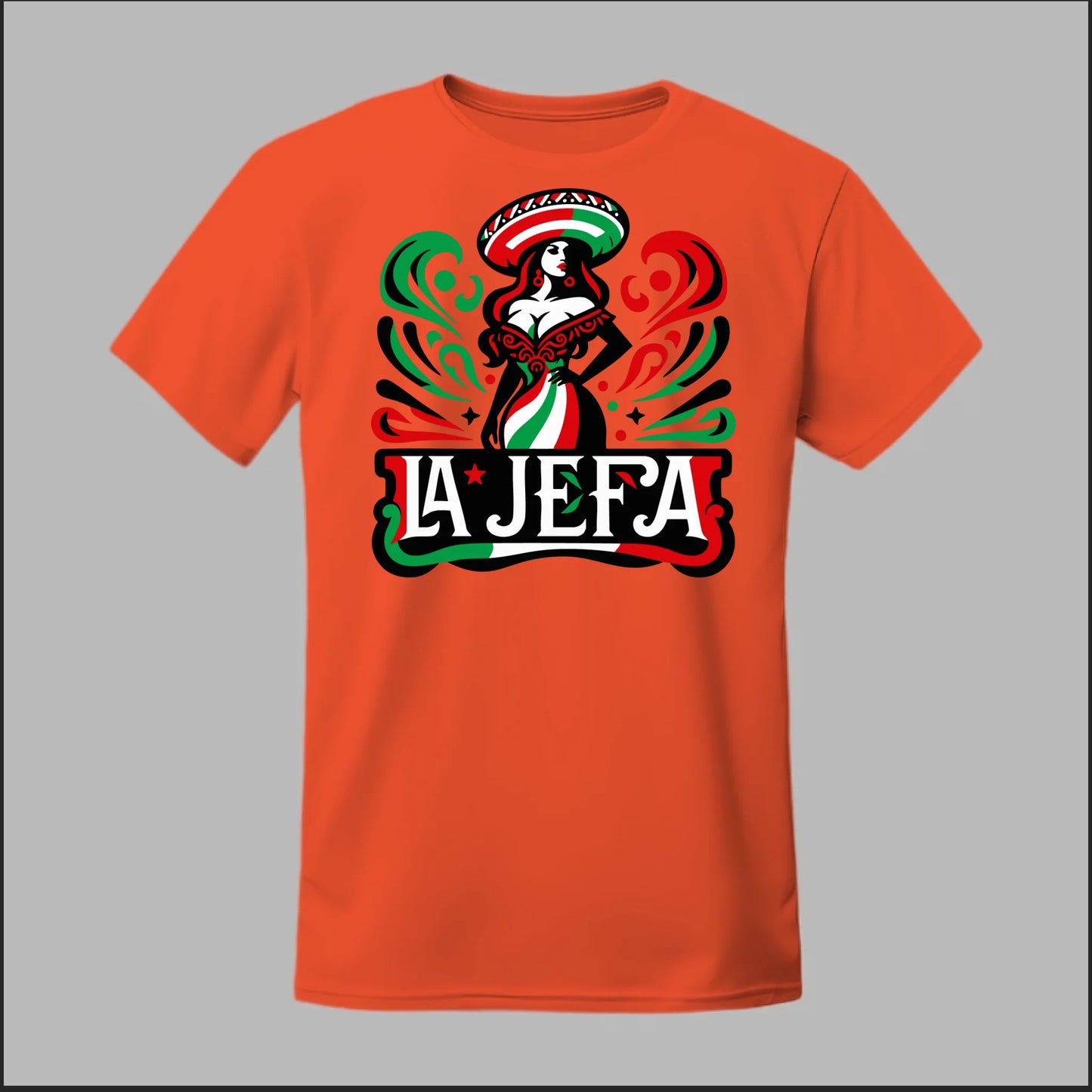 Festive "La Jefa" Tee