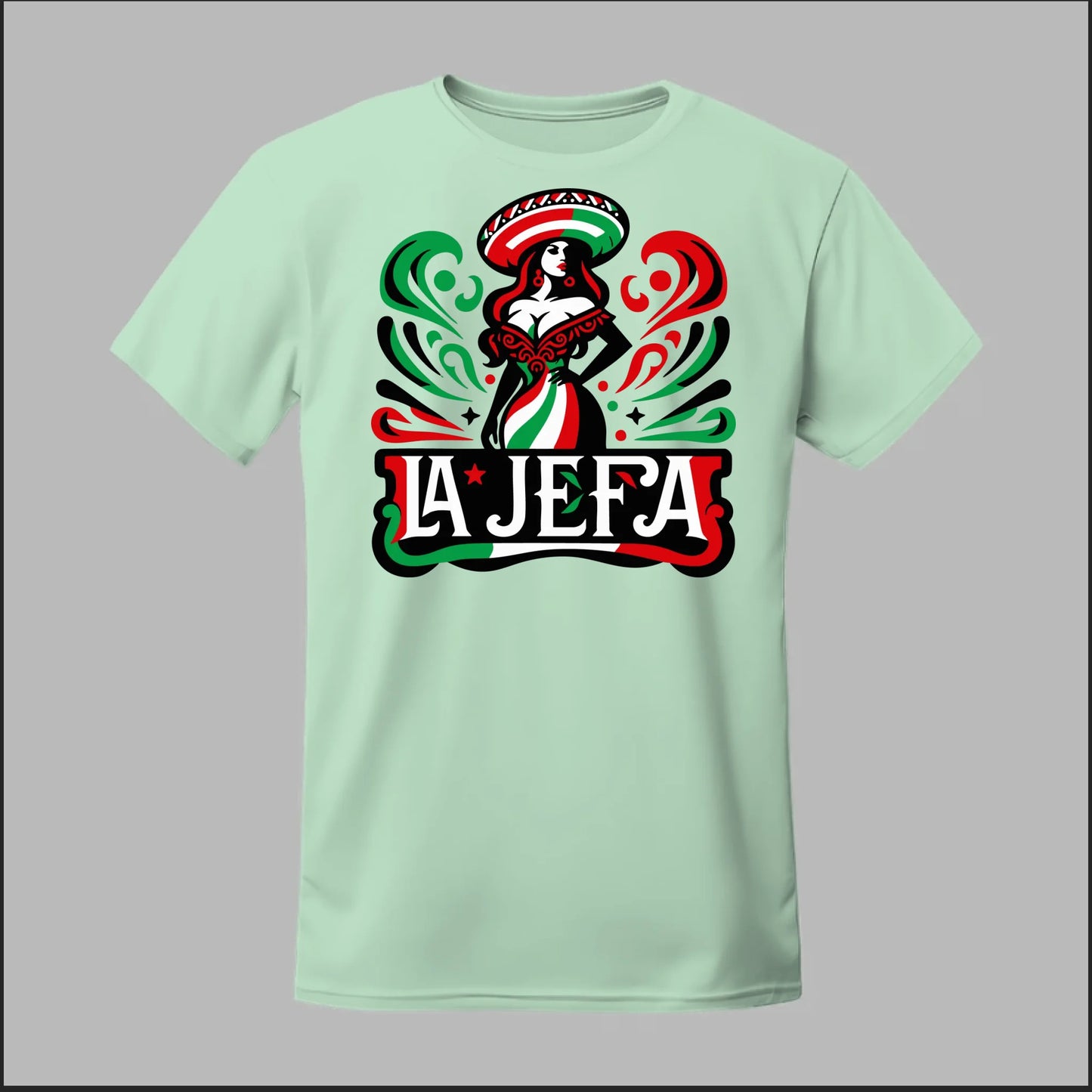 Festive "La Jefa" Tee