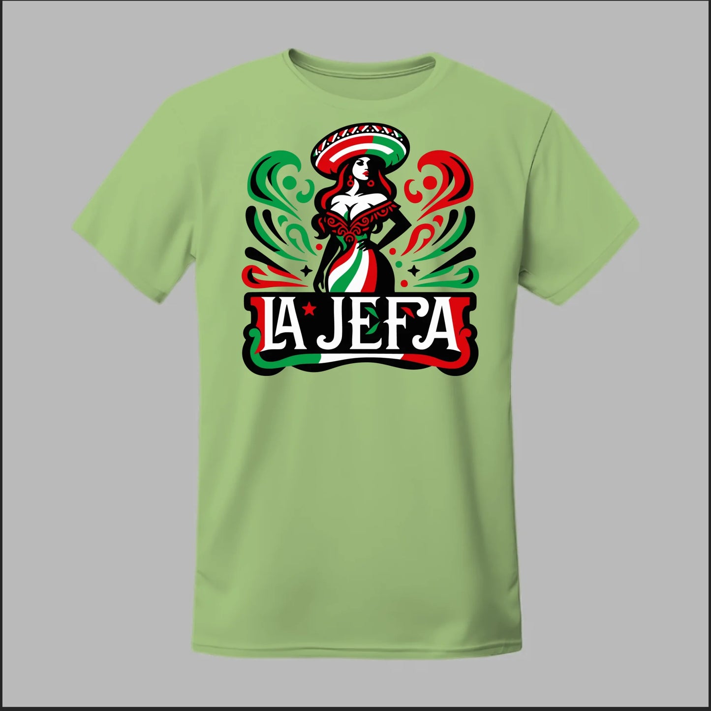 Festive "La Jefa" Tee