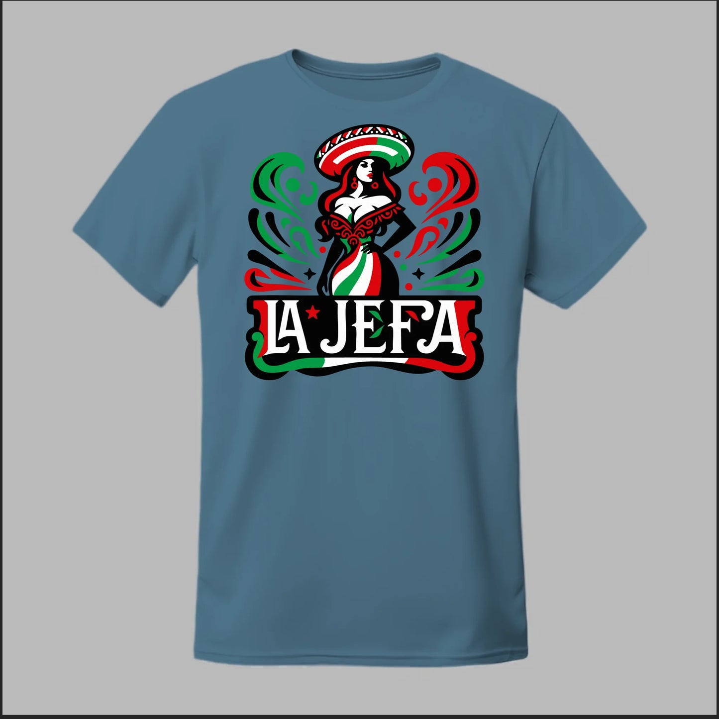 Festive "La Jefa" Tee