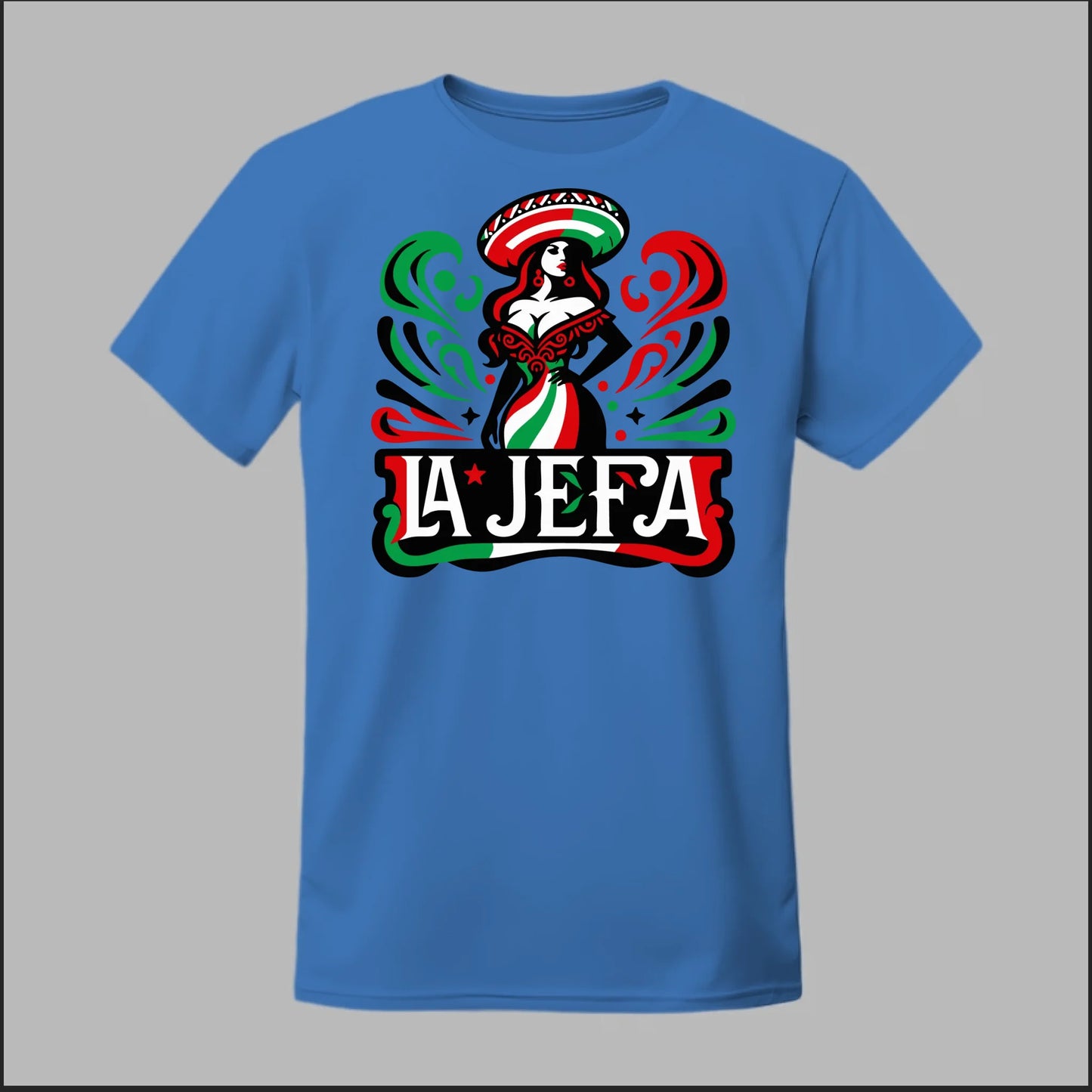 Festive "La Jefa" Tee
