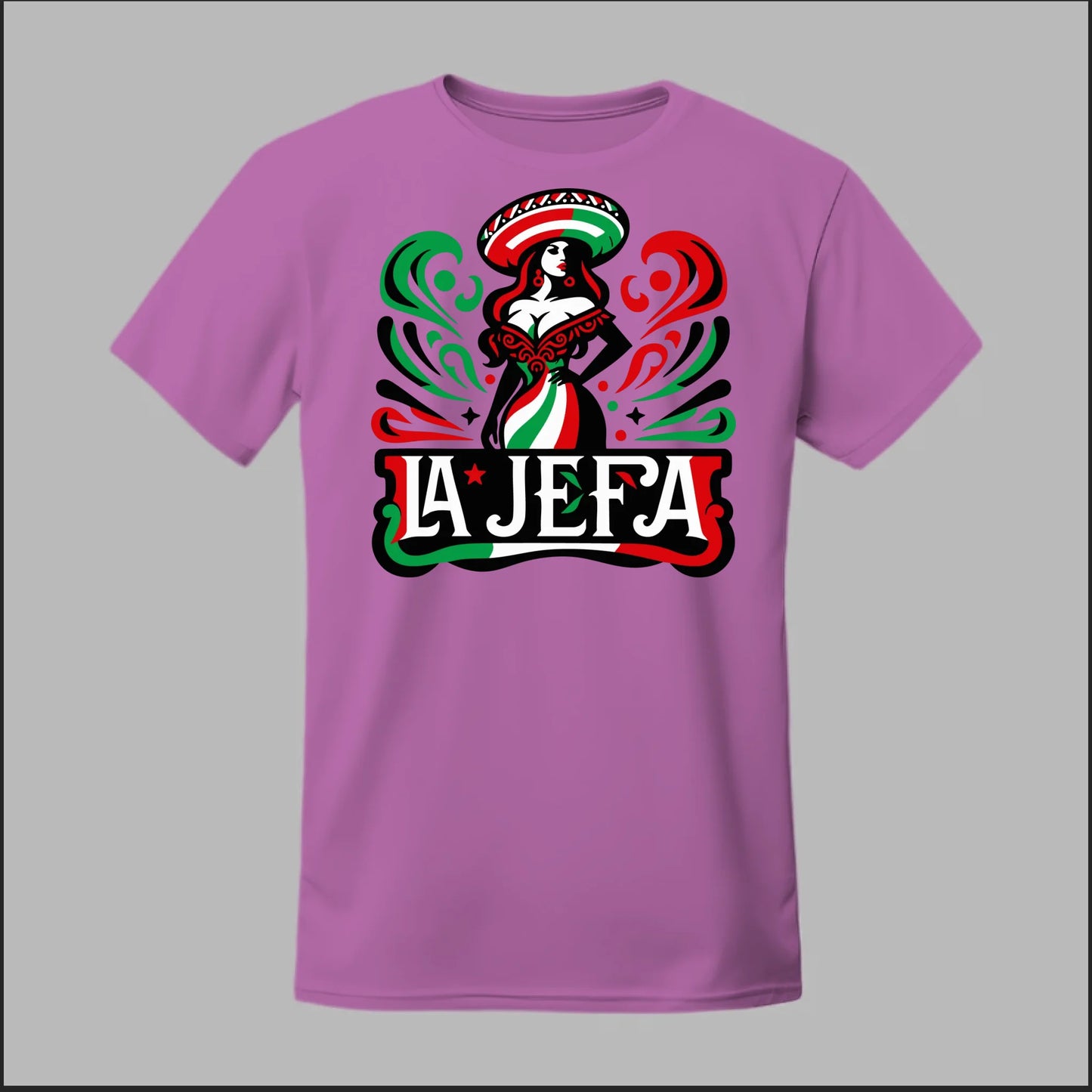 Festive "La Jefa" Tee