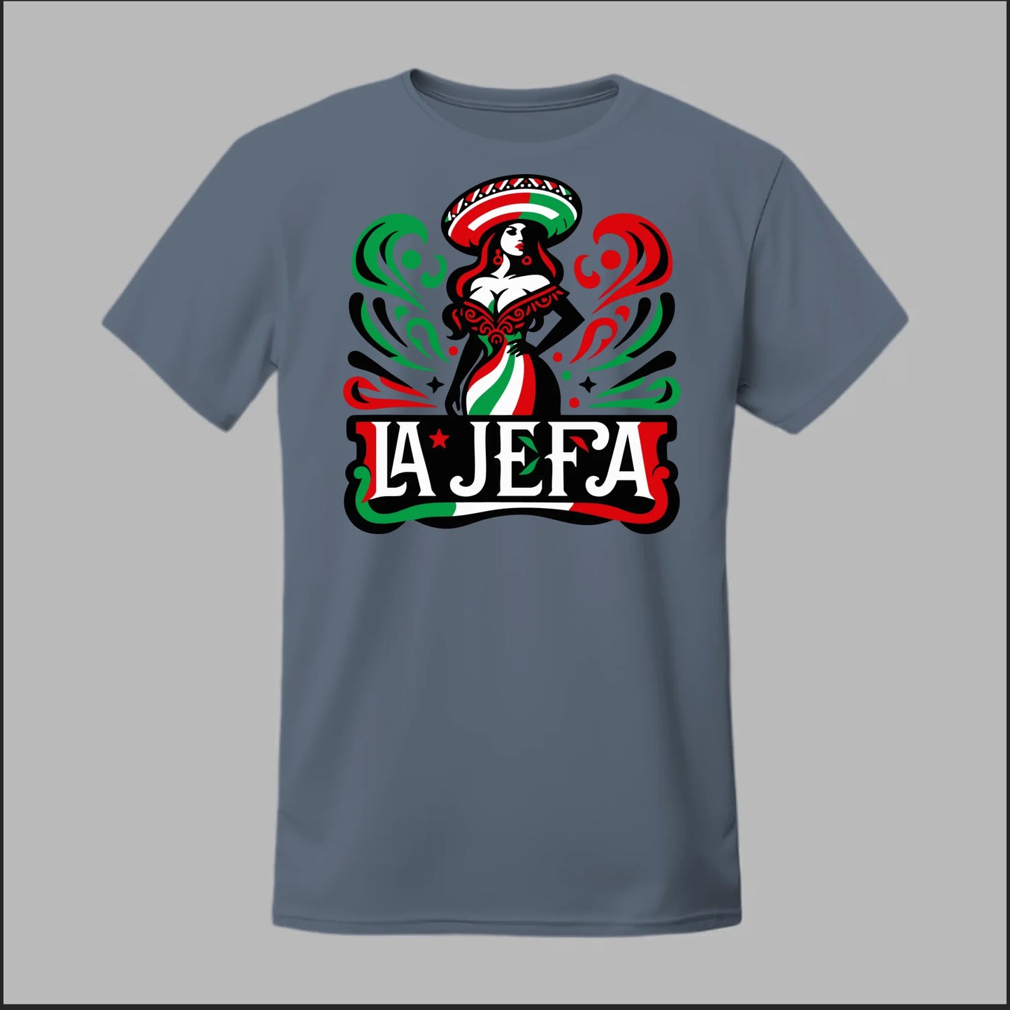 Festive "La Jefa" Tee
