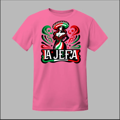 Festive "La Jefa" Tee