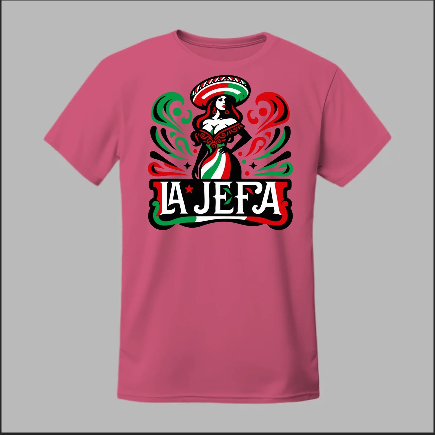 Festive "La Jefa" Tee