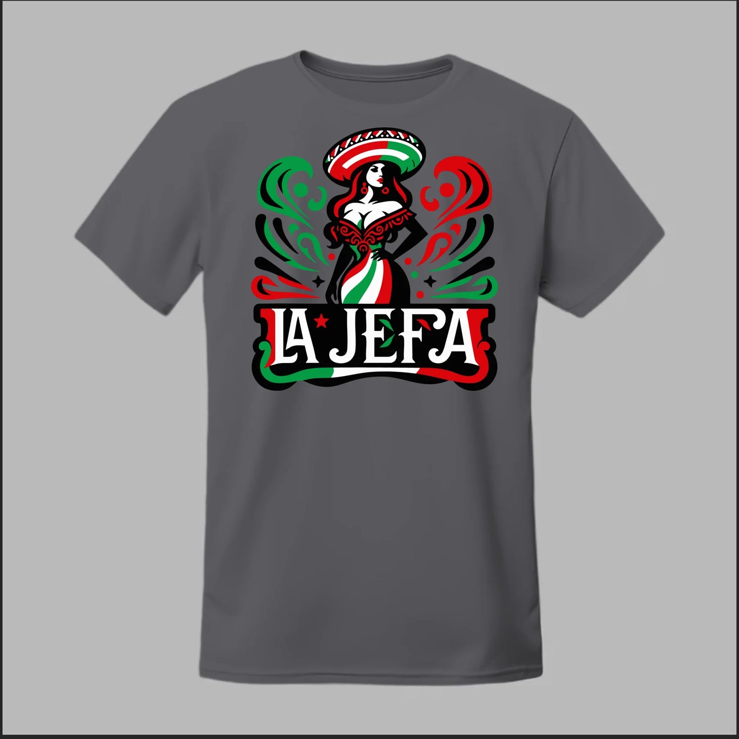 Festive "La Jefa" Tee