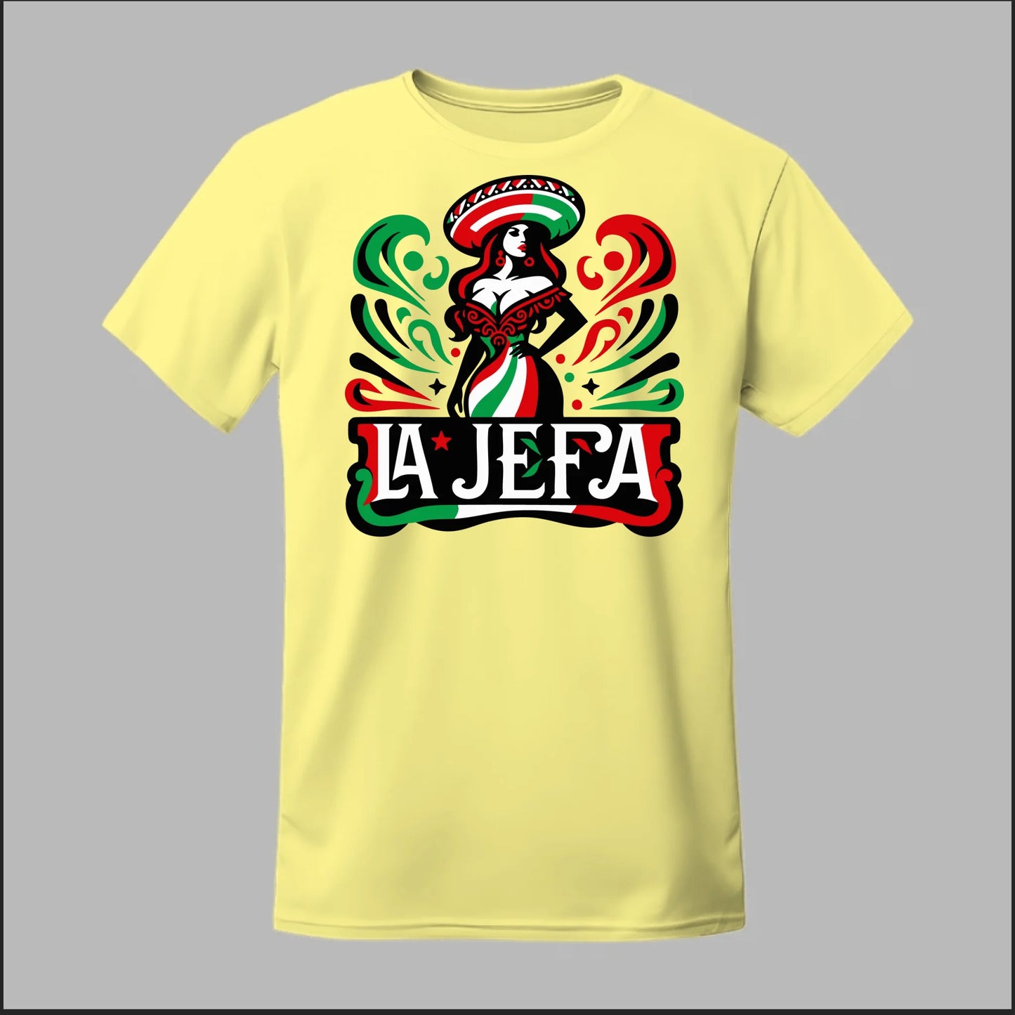 Festive "La Jefa" Tee