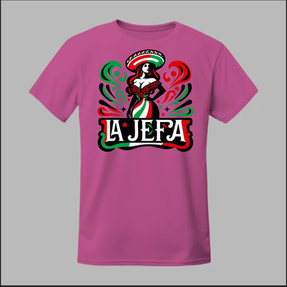 Festive "La Jefa" Tee