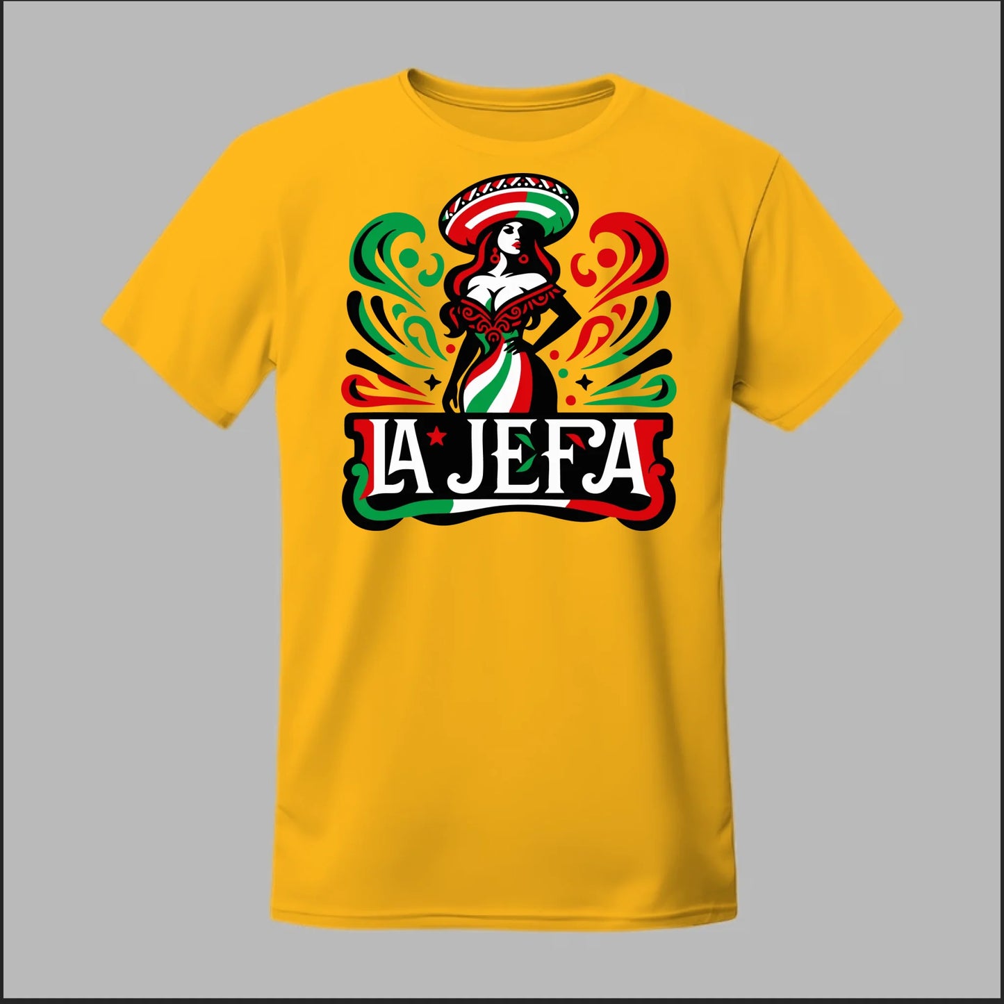 Festive "La Jefa" Tee