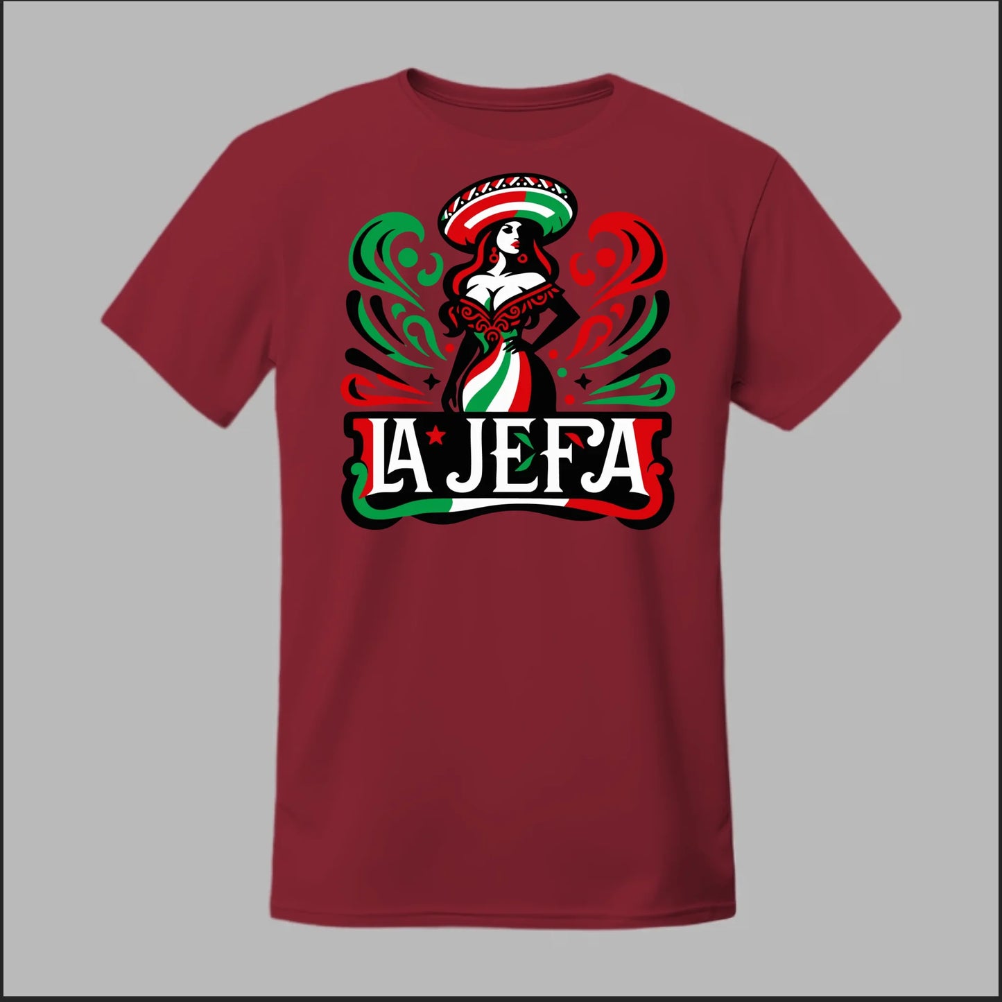 Festive "La Jefa" Tee