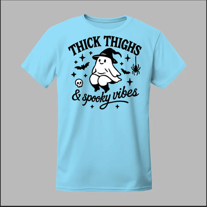 "Thick Thighs & Spooky Vibes" Tee