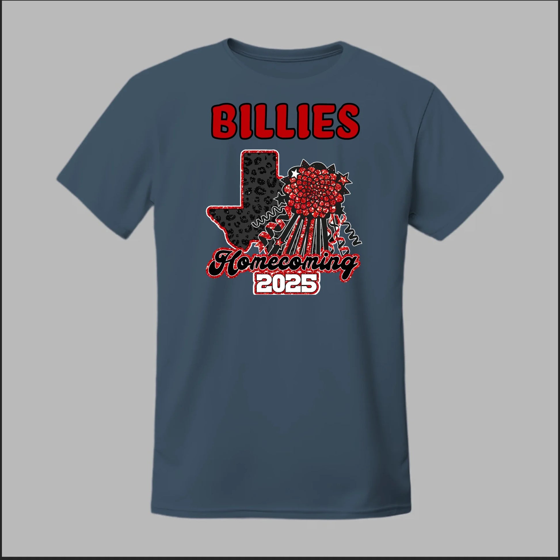 Front Heather Navy
