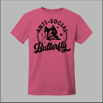 Anti-Social Butterfly Tee