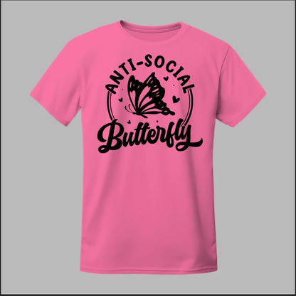 Anti-Social Butterfly Tee