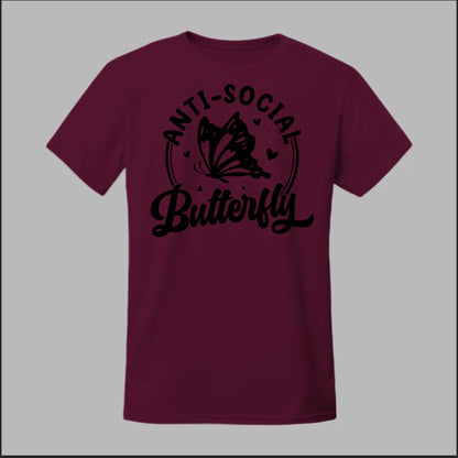 Anti-Social Butterfly Tee