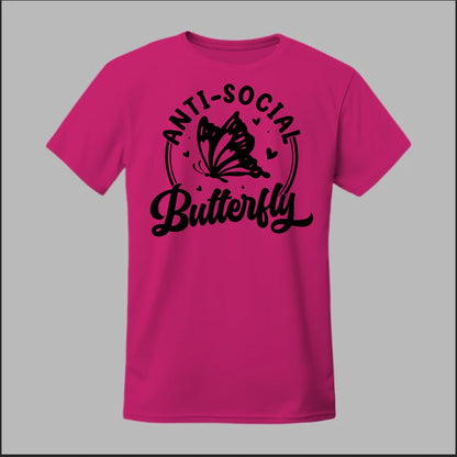 Anti-Social Butterfly Tee