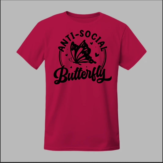 Anti-Social Butterfly Tee